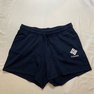 Columbia size small navy blue sweat shorts